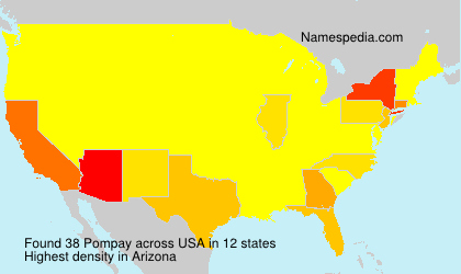Surname Pompay in USA Surname Pompay in USA