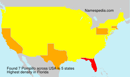 Surname Pompillo in USA Surname Pompillo in USA