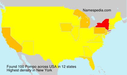 Surname Pompo in USA Surname Pompo in USA