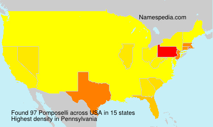 Surname Pomposelli in USA Surname Pomposelli in USA