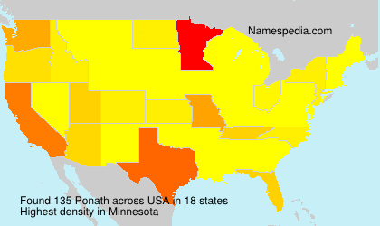 Surname Ponath in USA Surname Ponath in USA