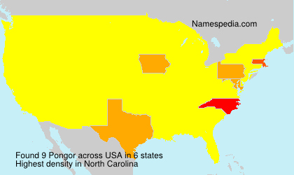 Surname Pongor in USA Surname Pongor in USA