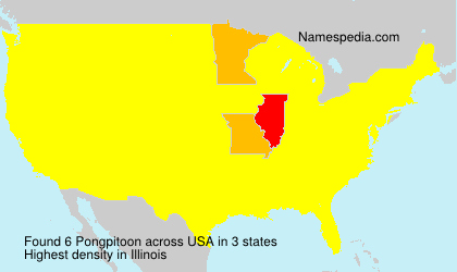 Surname Pongpitoon in USA Surname Pongpitoon in USA