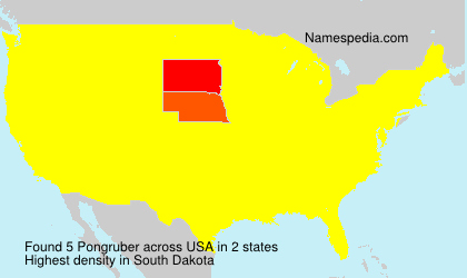Surname Pongruber in USA Surname Pongruber in USA