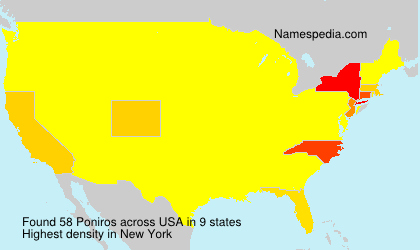 Surname Poniros in USA Surname Poniros in USA