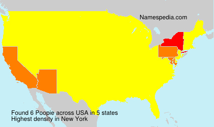 Surname Poopie in USA Surname Poopie in USA