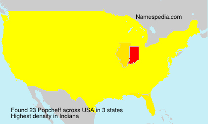 Surname Popcheff in USA Surname Popcheff in USA