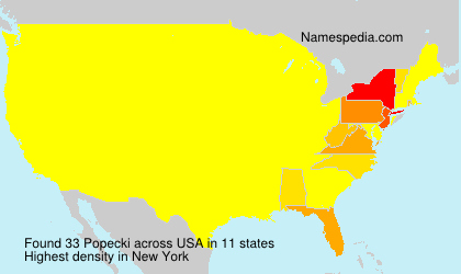 Surname Popecki in USA Surname Popecki in USA