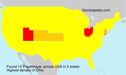 Surname Popelmayer in USA Surname Popelmayer in USA