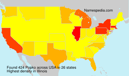 Surname Popko in USA Surname Popko in USA