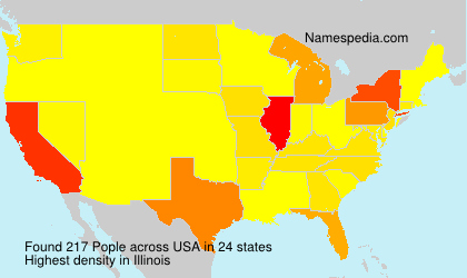 Surname Pople in USA Surname Pople in USA