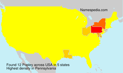 Surname Popley in USA Surname Popley in USA
