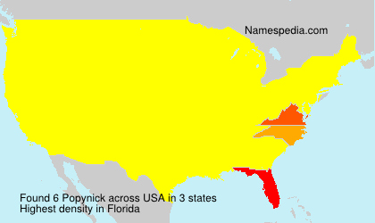 Surname Popynick in USA Surname Popynick in USA