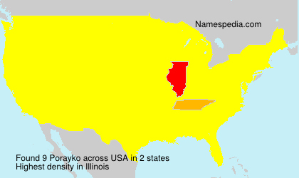 Surname Porayko in USA Surname Porayko in USA