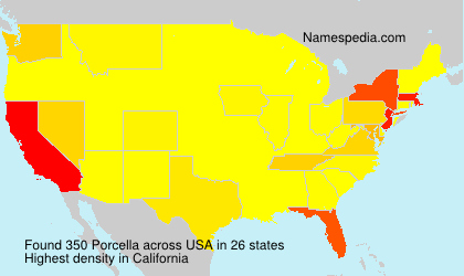Surname Porcella in USA Surname Porcella in USA