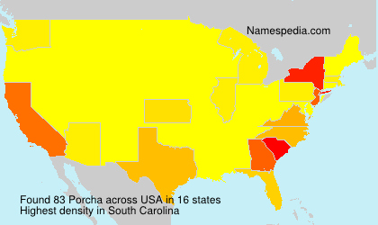 Surname Porcha in USA Surname Porcha in USA