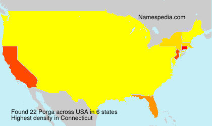 Surname Porga in USA Surname Porga in USA