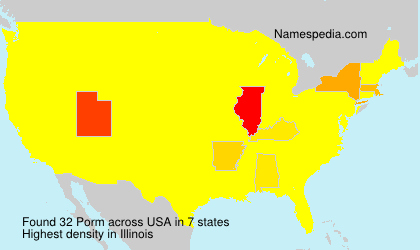 Surname Porm in USA Surname Porm in USA