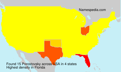 Surname Porostovsky in USA Surname Porostovsky in USA