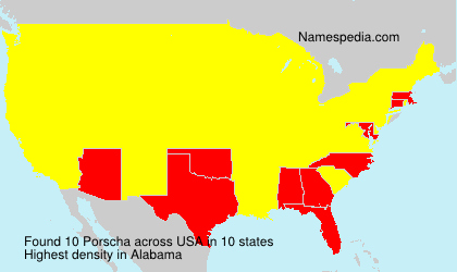 Surname Porscha in USA Surname Porscha in USA