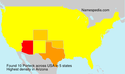 Surname Porteck in USA Surname Porteck in USA