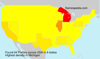 Surname Porties in USA Surname Porties in USA