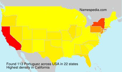 Surname Portuguez in USA Surname Portuguez in USA