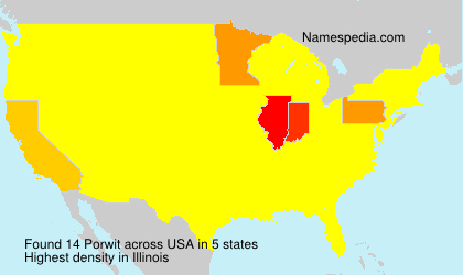 Surname Porwit in USA Surname Porwit in USA