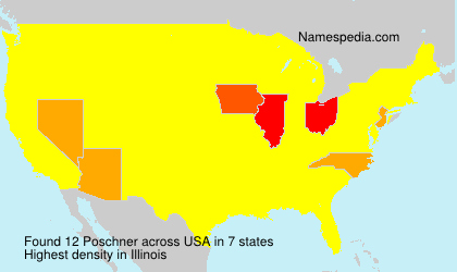 Surname Poschner in USA Surname Poschner in USA