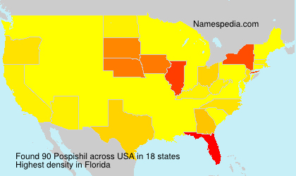 Surname Pospishil in USA Surname Pospishil in USA