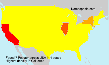 Surname Postaer in USA Surname Postaer in USA