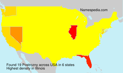 Surname Postrozny in USA Surname Postrozny in USA