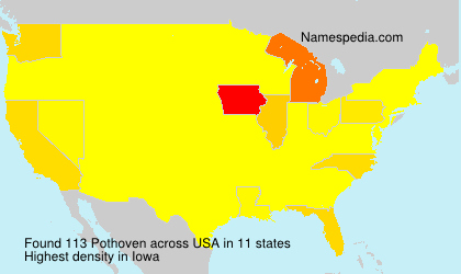 Surname Pothoven in USA Surname Pothoven in USA