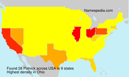 Surname Potnick in USA Surname Potnick in USA