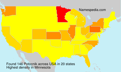 Surname Potocnik in USA Surname Potocnik in USA