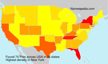 Surname Pots in USA Surname Pots in USA
