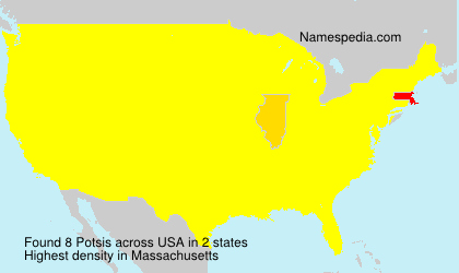 Surname Potsis in USA Surname Potsis in USA