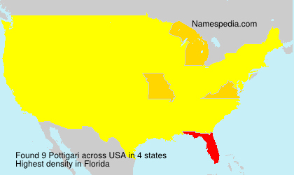 Surname Pottigari in USA Surname Pottigari in USA
