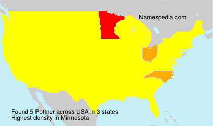 Surname Pottner in USA Surname Pottner in USA
