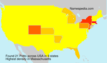 Surname Potto in USA Surname Potto in USA