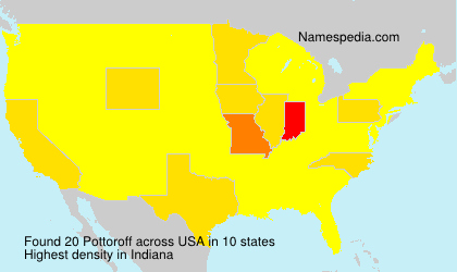 Surname Pottoroff in USA Surname Pottoroff in USA