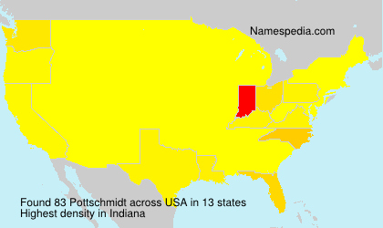 Surname Pottschmidt in USA Surname Pottschmidt in USA