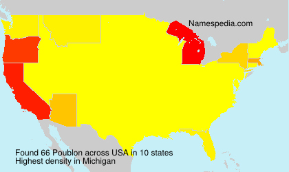 Surname Poublon in USA Surname Poublon in USA
