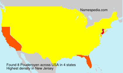 Surname Pouderoyen in USA Surname Pouderoyen in USA