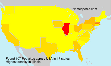 Surname Poulakos in USA Surname Poulakos in USA