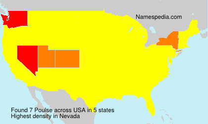 Surname Poulse in USA Surname Poulse in USA