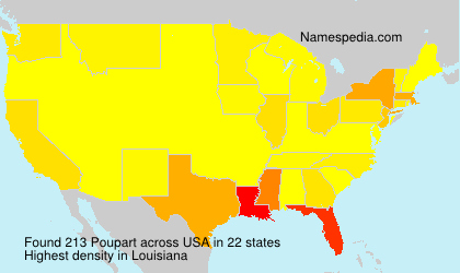 Surname Poupart in USA Surname Poupart in USA