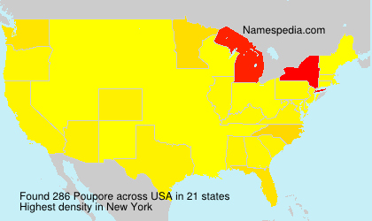 Surname Poupore in USA Surname Poupore in USA