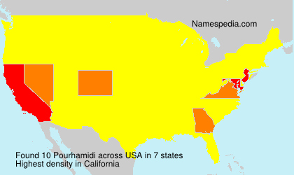 Surname Pourhamidi in USA Surname Pourhamidi in USA