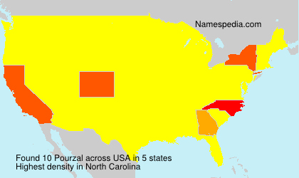 Surname Pourzal in USA Surname Pourzal in USA